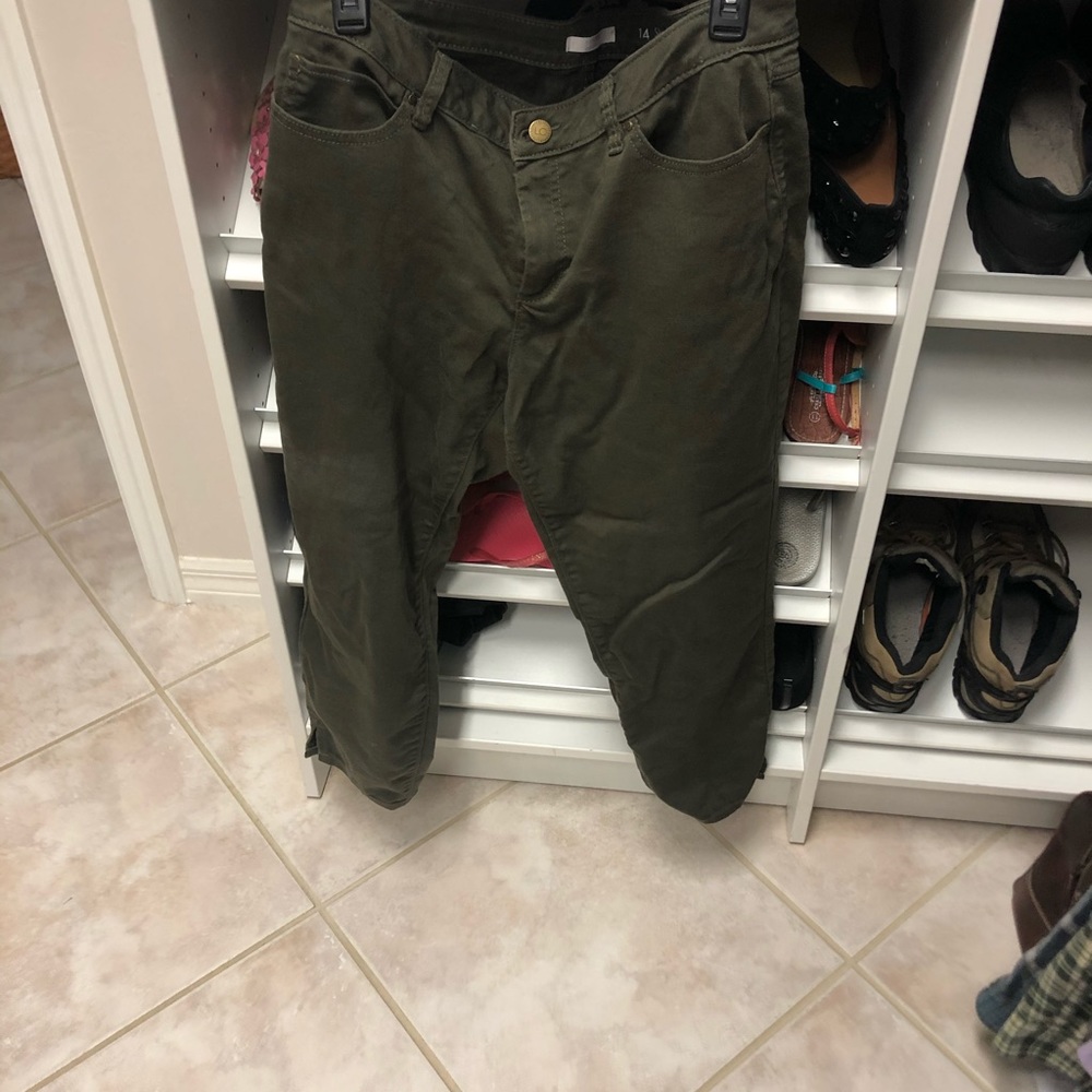 Skinny crop pants